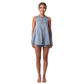 French-Style Casual Two-Piece Women's Summer Smock and Shorts Set