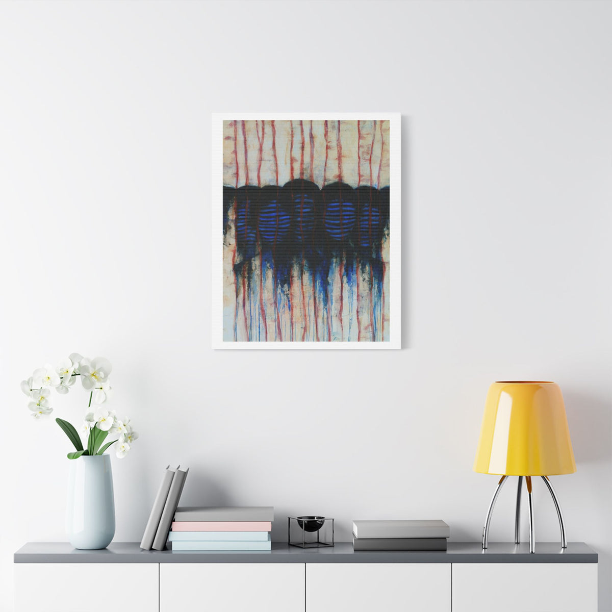 Isolation, Neo-Surrealism, Art Print on Satin Canvas, Stretched