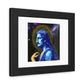 God In The Starry Night Digital Art 'Designed by AI' Wooden Framed Print