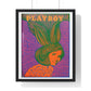 Playboy (1967) Psychedelic Magazine Cover Artwork, from the Original, Framed Print