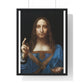 Salvator Mundi (circa 1500) Famous Painting by Vincent van Gogh, from the Original, Framed Art Print