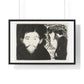Jealousy I (1896) by Edvard Munch, from the Original, Framed Art Print