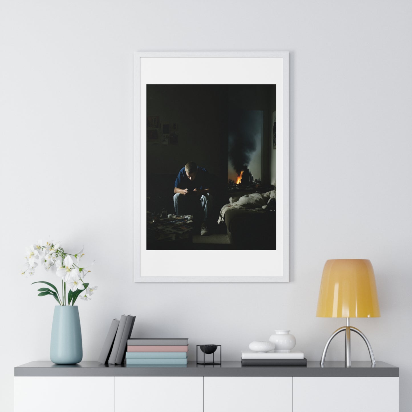 Raw Art II 'Designed by AI' Framed Art Print
