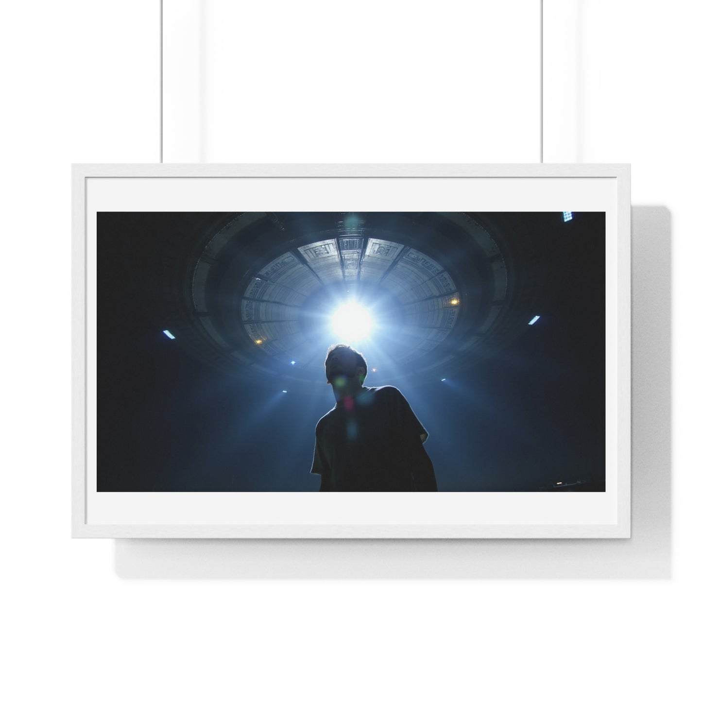 Last Moments Before the Abduction 'Designed by AI' Framed Art Print