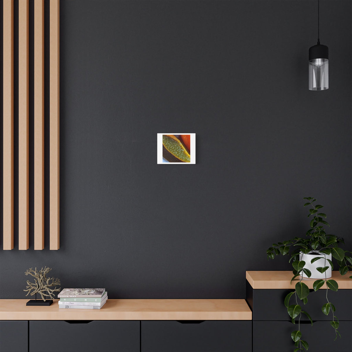 Abstract Citrus Fruits, Decor Art Print on Canvas