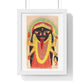 Kali Holding a Demon's Head, Indian Watercolour, from the Original, Framed Art Print