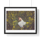 Asleep in the Rapeseed Field 'Designed by AI' Framed Art Print