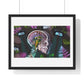 Psychedelics and Virtual Reality Art Framed Print