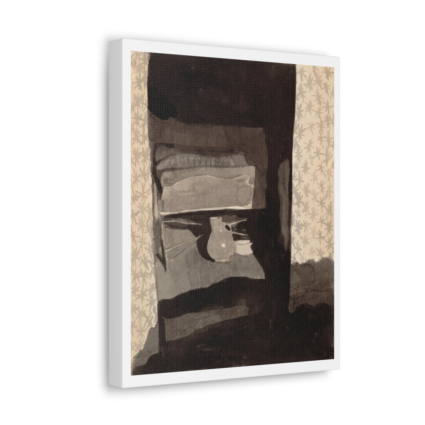 Glance Into a Bedroom (1908) by Paul Klee, Canvas Art Print from the Original