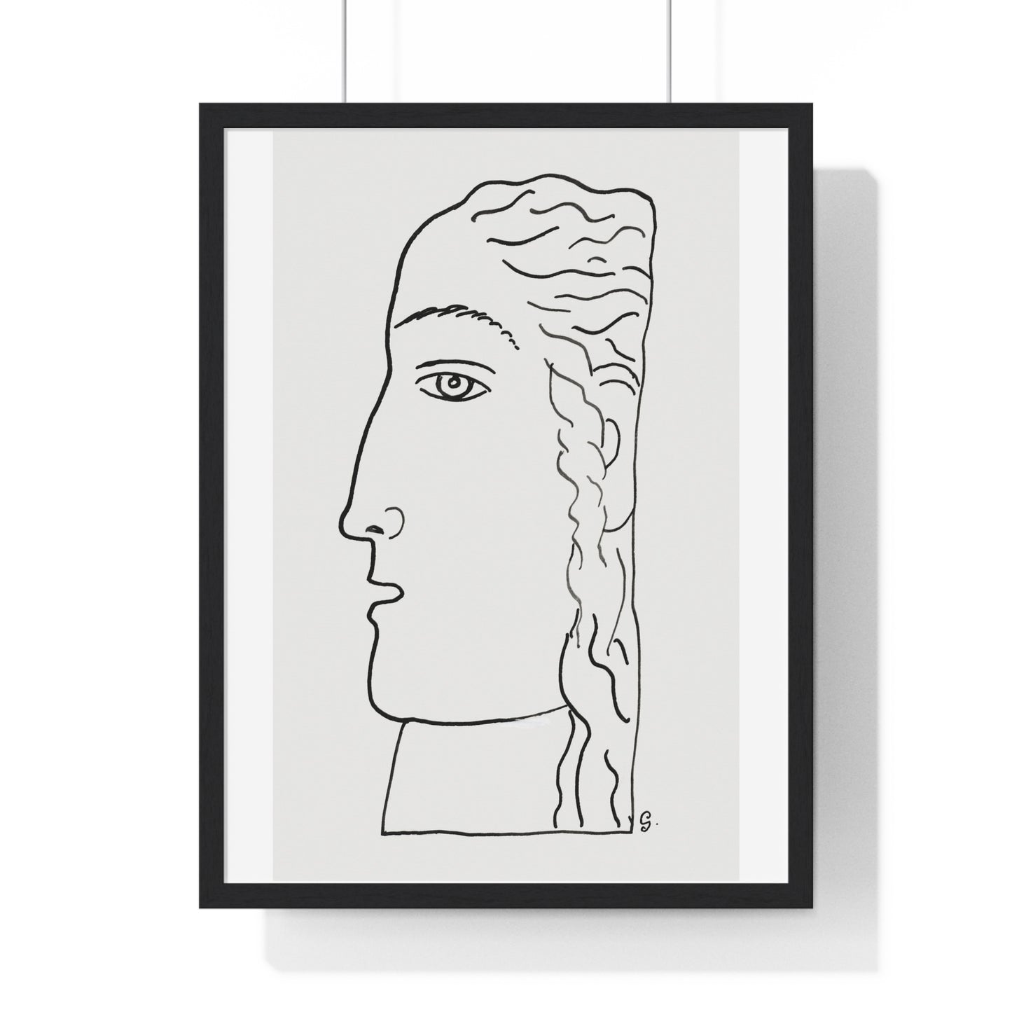 Samoan Woman, Apia (1884) by Burton Brothers and Alfred Burton, from the Original, Framed Print