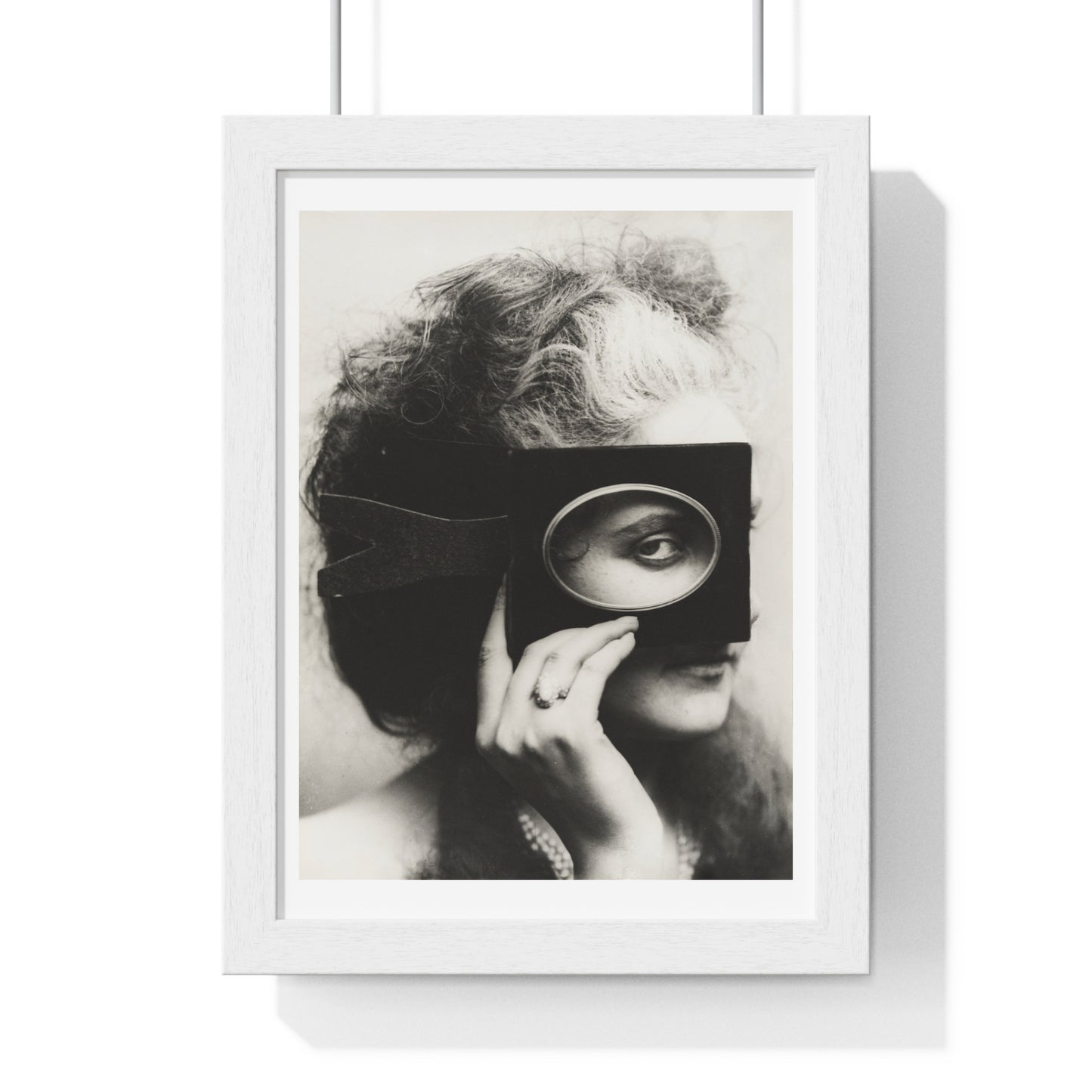 Vintage Photography, Scherzo di Follia (1861–67) by Pierre-Louis Pierson, from the Original, Framed Art Print