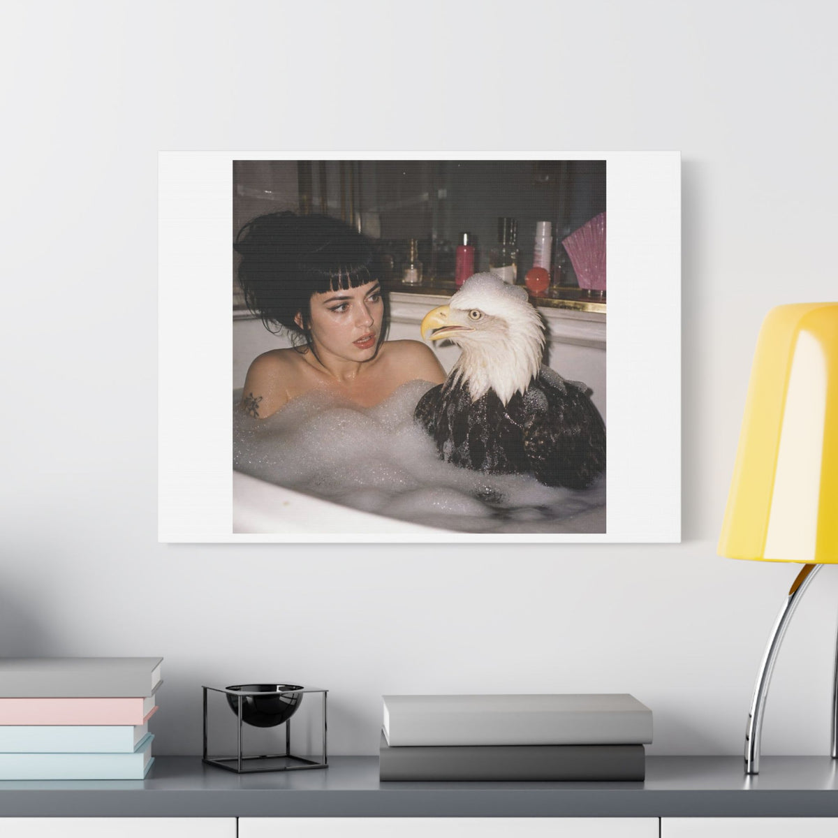 The Bald Eagle, America's Symbol, Gets a Makeover, Art Print on Canvas