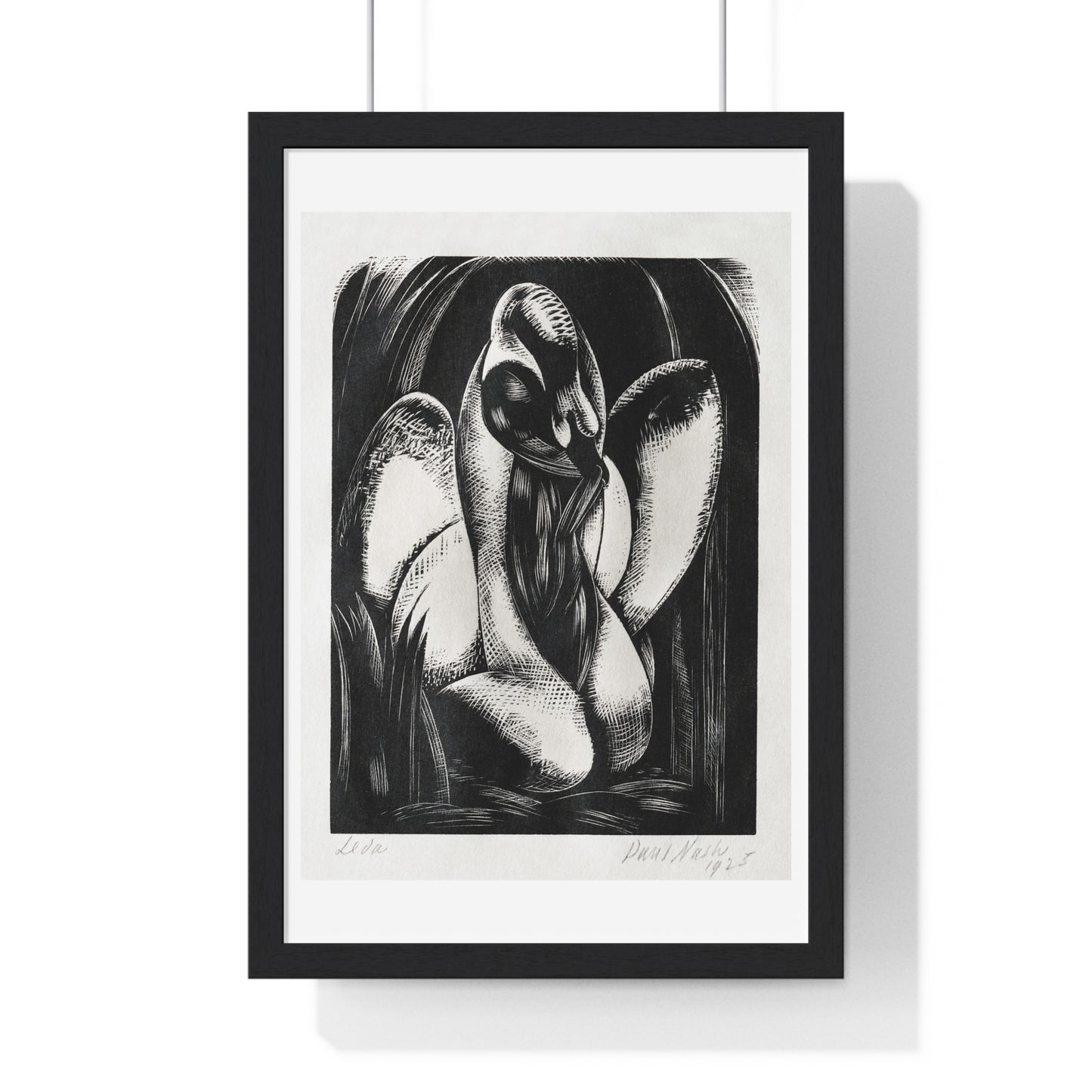 Leda (1925) by Paul Nash, from the Original, Framed Art Print