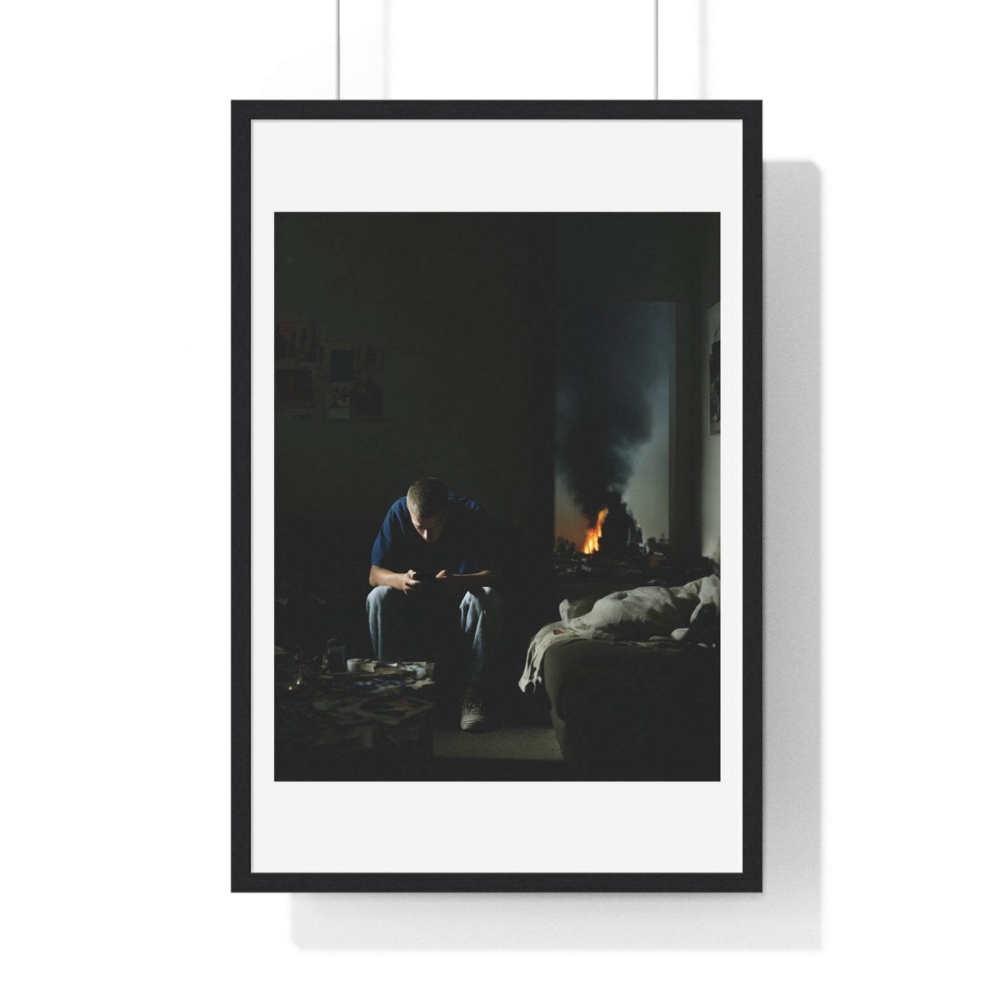 Raw Art II 'Designed by AI' Framed Art Print