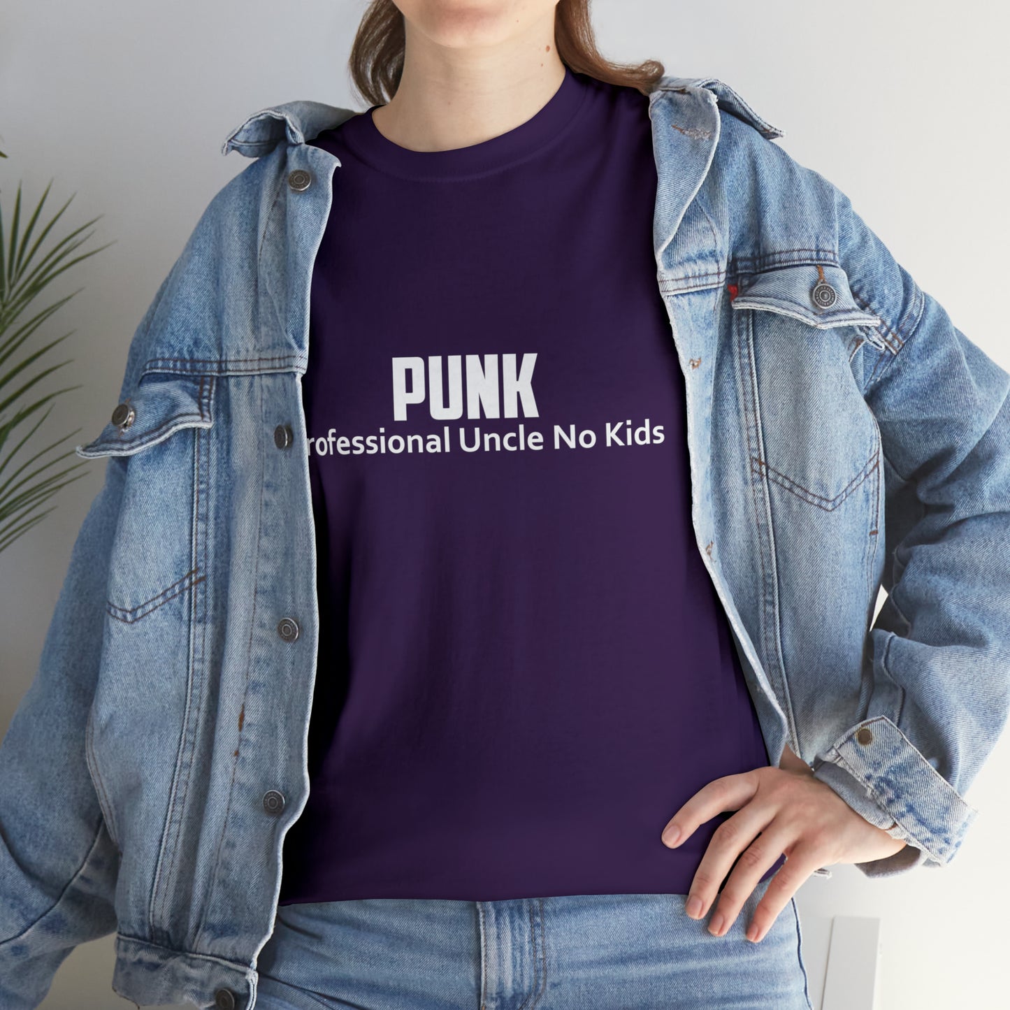 PUNK Professional Uncle No Kids T-Shirt