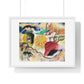 Improvisation 27 (Garden of Love II) by Wassily Kandinsky (1912) , from the Original, Framed Print