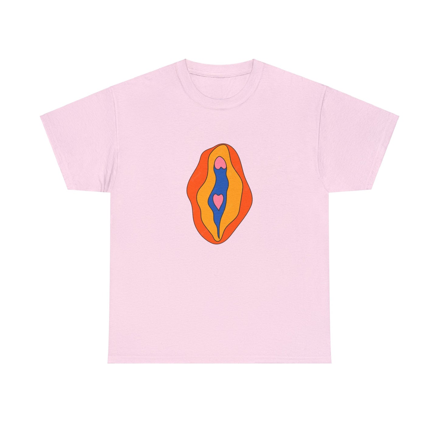 Vagina Abstract Art Graphic T-Shirt