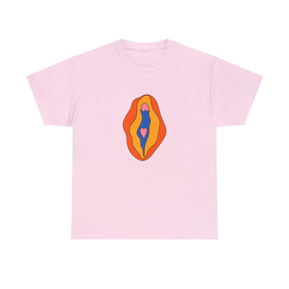 Vagina Abstract Art Graphic T-Shirt