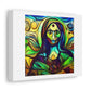 Mona Lisa, Style of Gaudi digital art 'Designed by AI' on Canvas