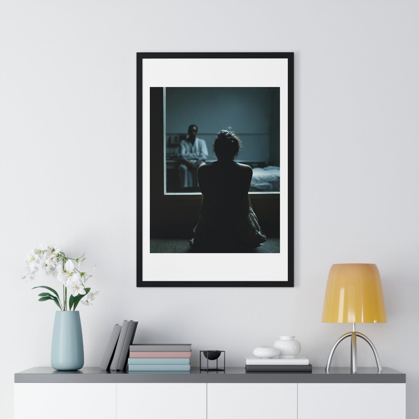 Raw Art IV 'Designed by AI' Framed Art Print