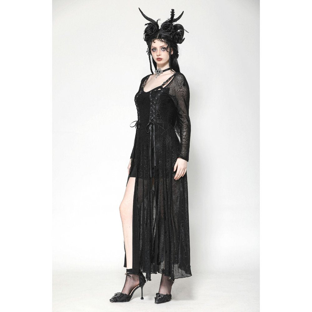 Dark in Love Jax Elegant Spider Long Dress