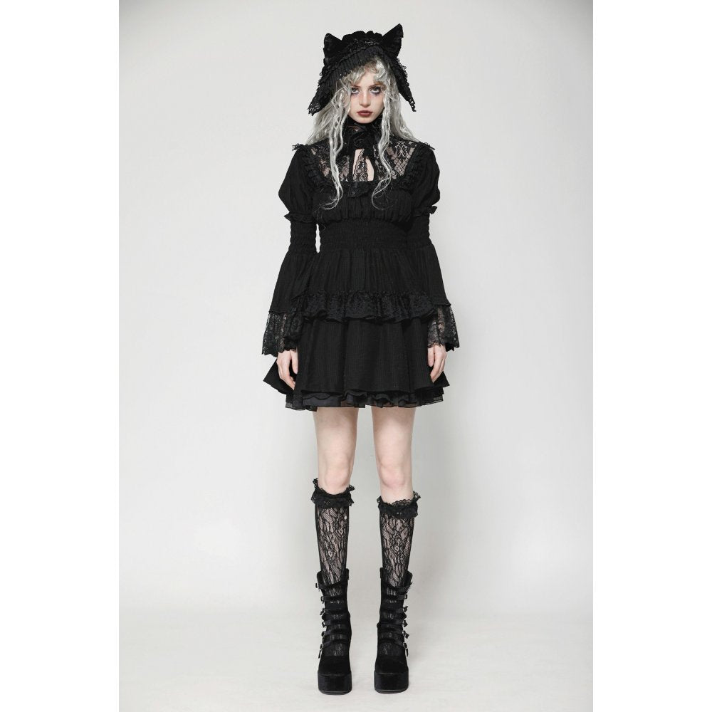 Dark in Love Arya Gothic Lace Doll Dress