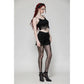 Dark in Love Eliza Gothic Black Camisole