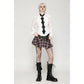 Dark in Love Rowan Punk Pink Plaid Mini Skirt