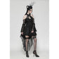 Dark in Love Gem Gothic Vine Lace-Tail Dress