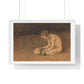 Boy with Skull (1893) by Magnus Enckell, from the Original, Framed Print