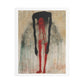 Ballerina, Neo-Surrealism, Art Print on Satin Canvas, Stretched