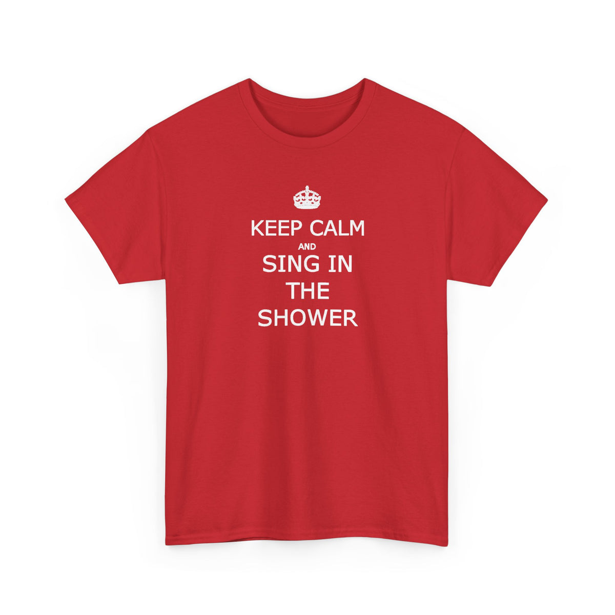 Keep Calm and Sing in the Shower T-Shirt