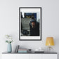 Raw Art Street Scene 'Designed by AI' Framed Art Print