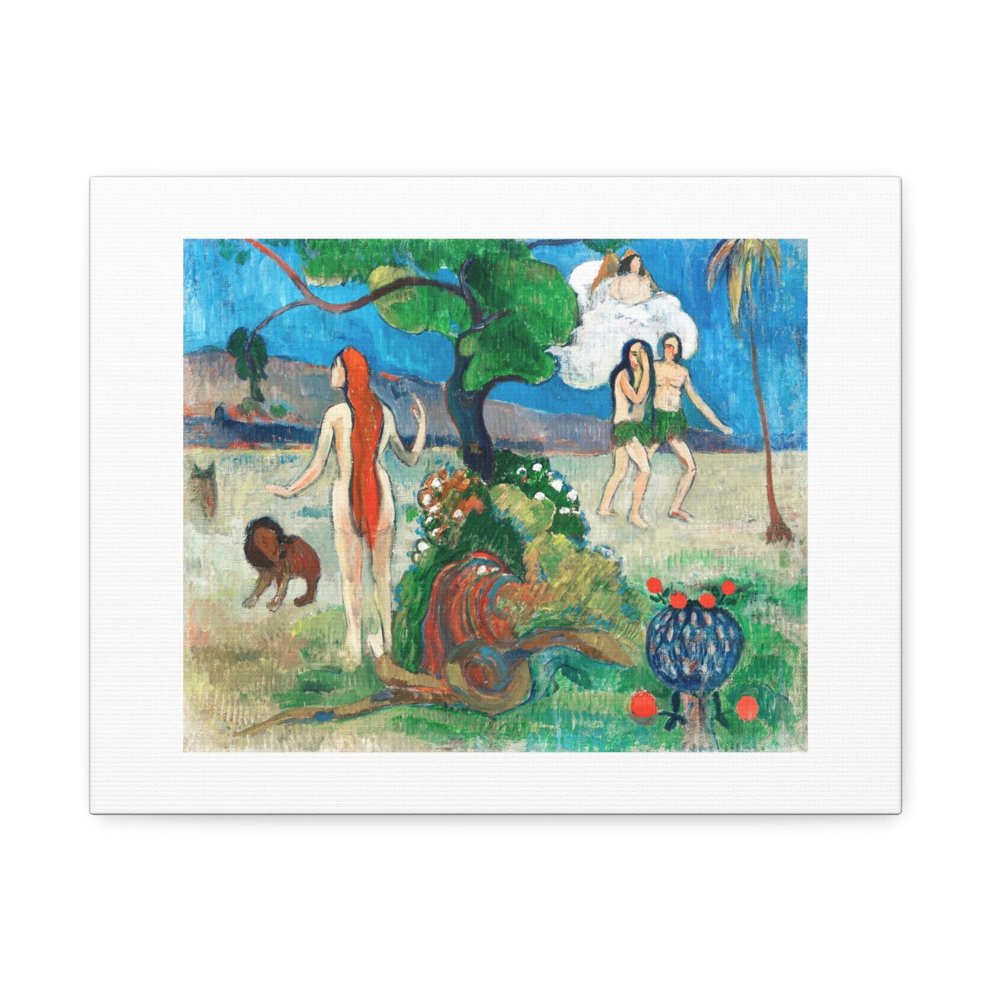 Paradise Lost (circa 1890) by Paul Gauguin, from the Original, Art Print on Canvas