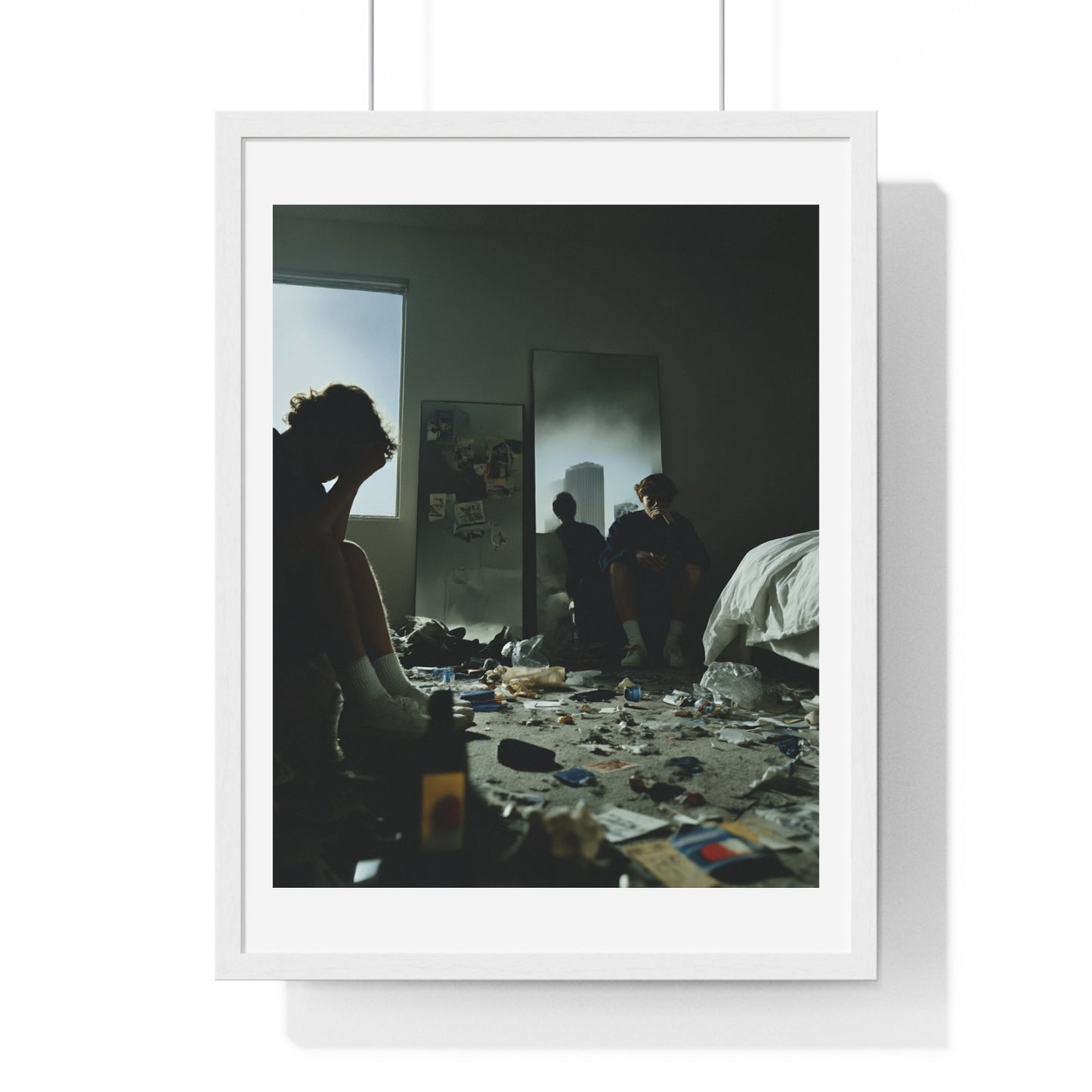 Raw Art III 'Designed by AI' Framed Art Print