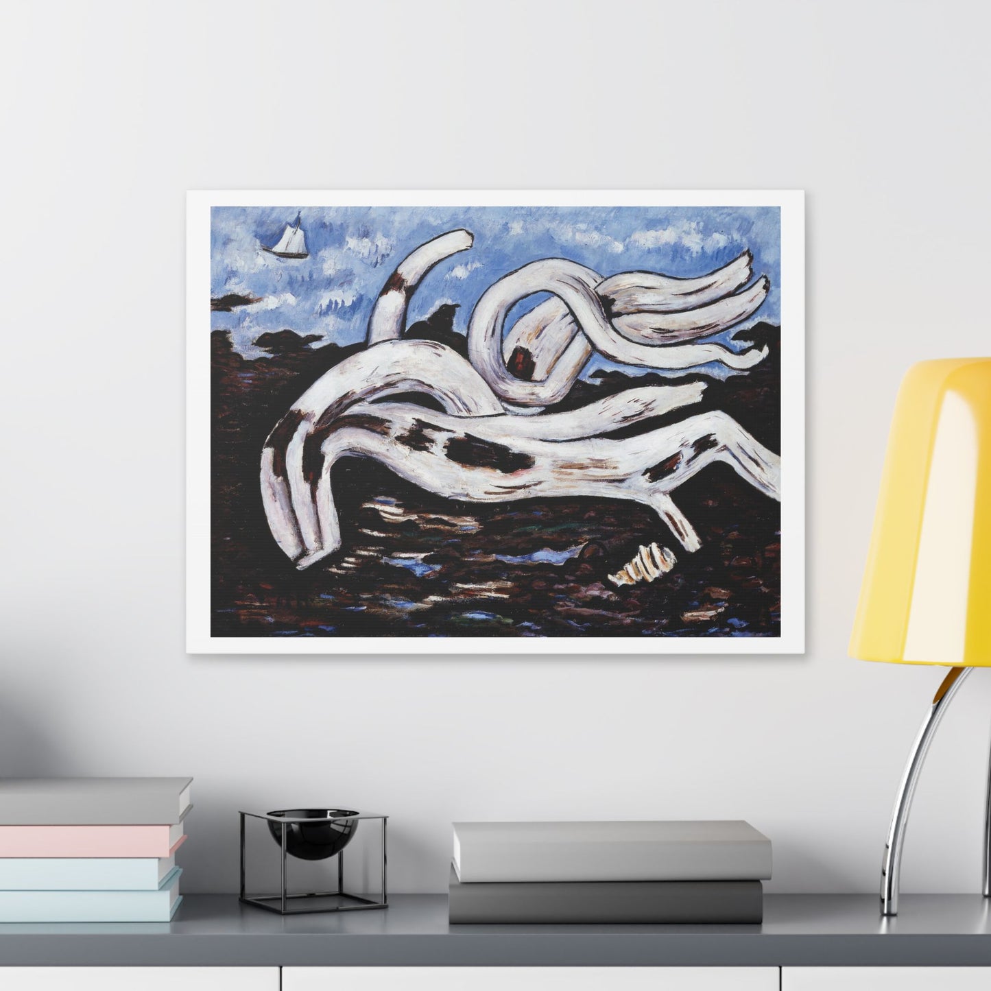 Driftwood on the Bagaduce (1939-1940) by Marsden Hartley, from the Original, Canvas Art Print