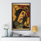 Poster of Nina Hard (1921) by Ernst Ludwig Kirchner from the Original, Framed Art Print