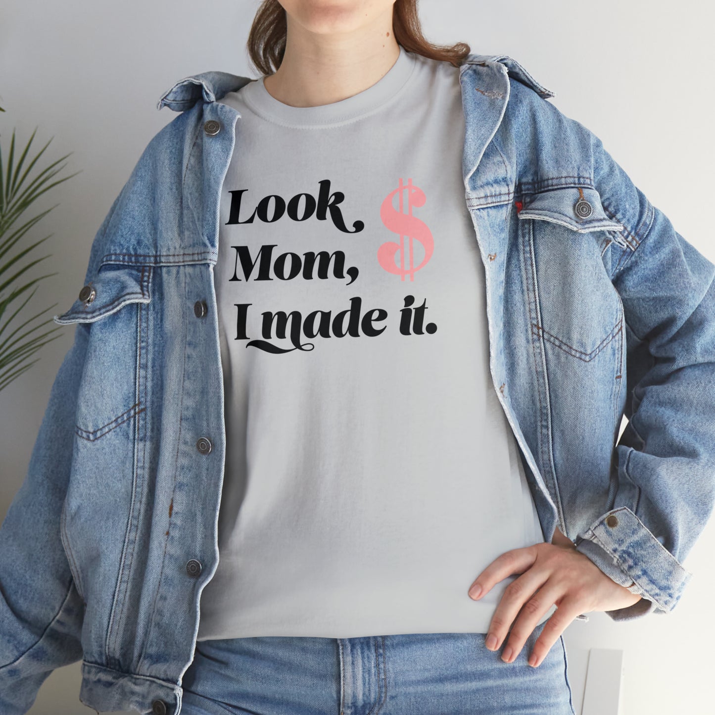 Look Mom I Made It! Girl Power Cotton T-Shirt