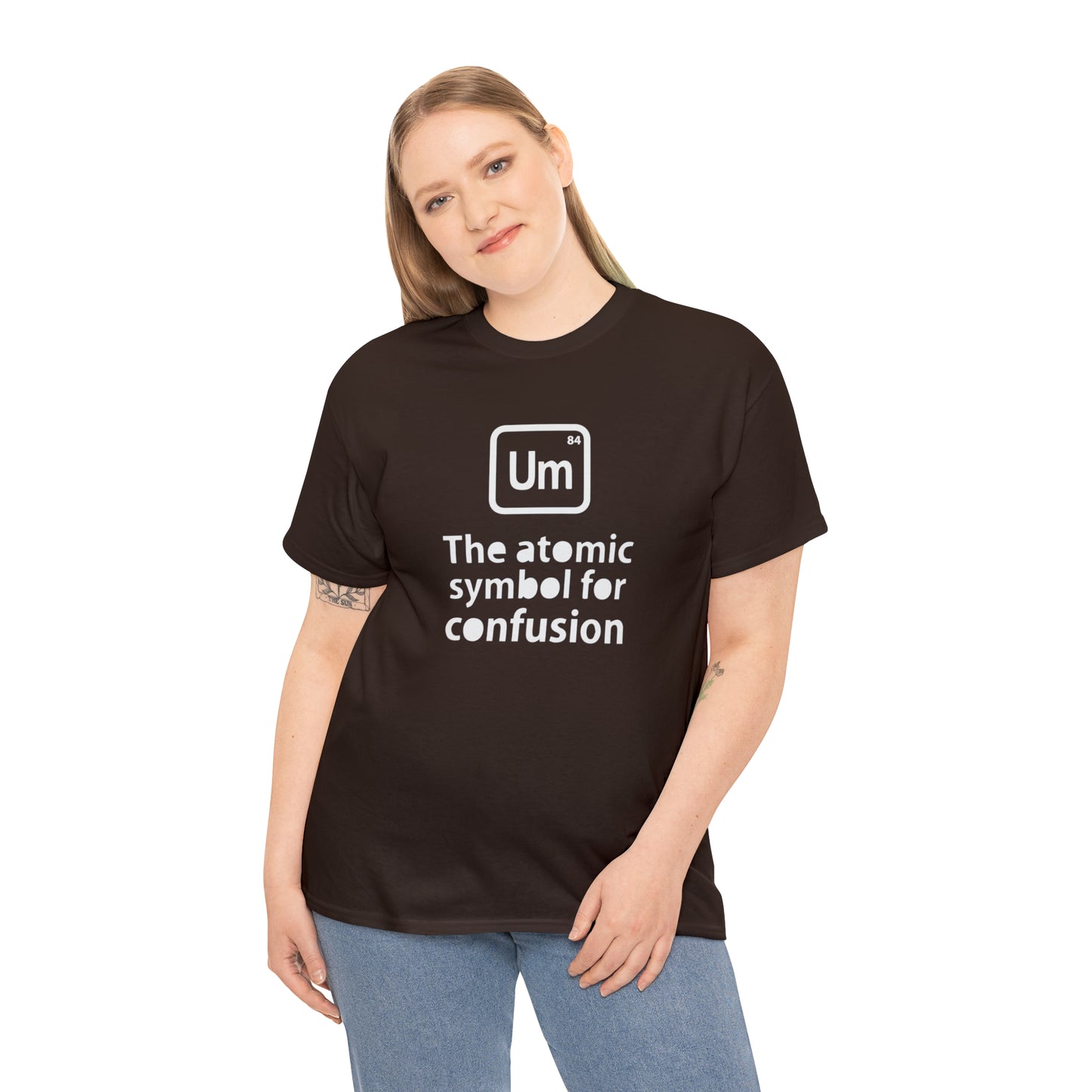 The Atomic Symbol For Confusion, Funny T-Shirt Science Student Gift