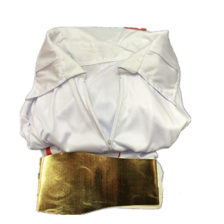 Elvis Presley Costume, Adult White and Gold Fancy Dress