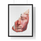 Head from a Statue of King Amenhotep I (1525–1504 BC) Framed Art Print