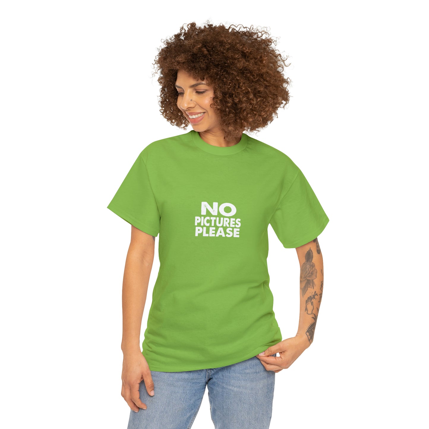 No Pictures Please Funny T-Shirt