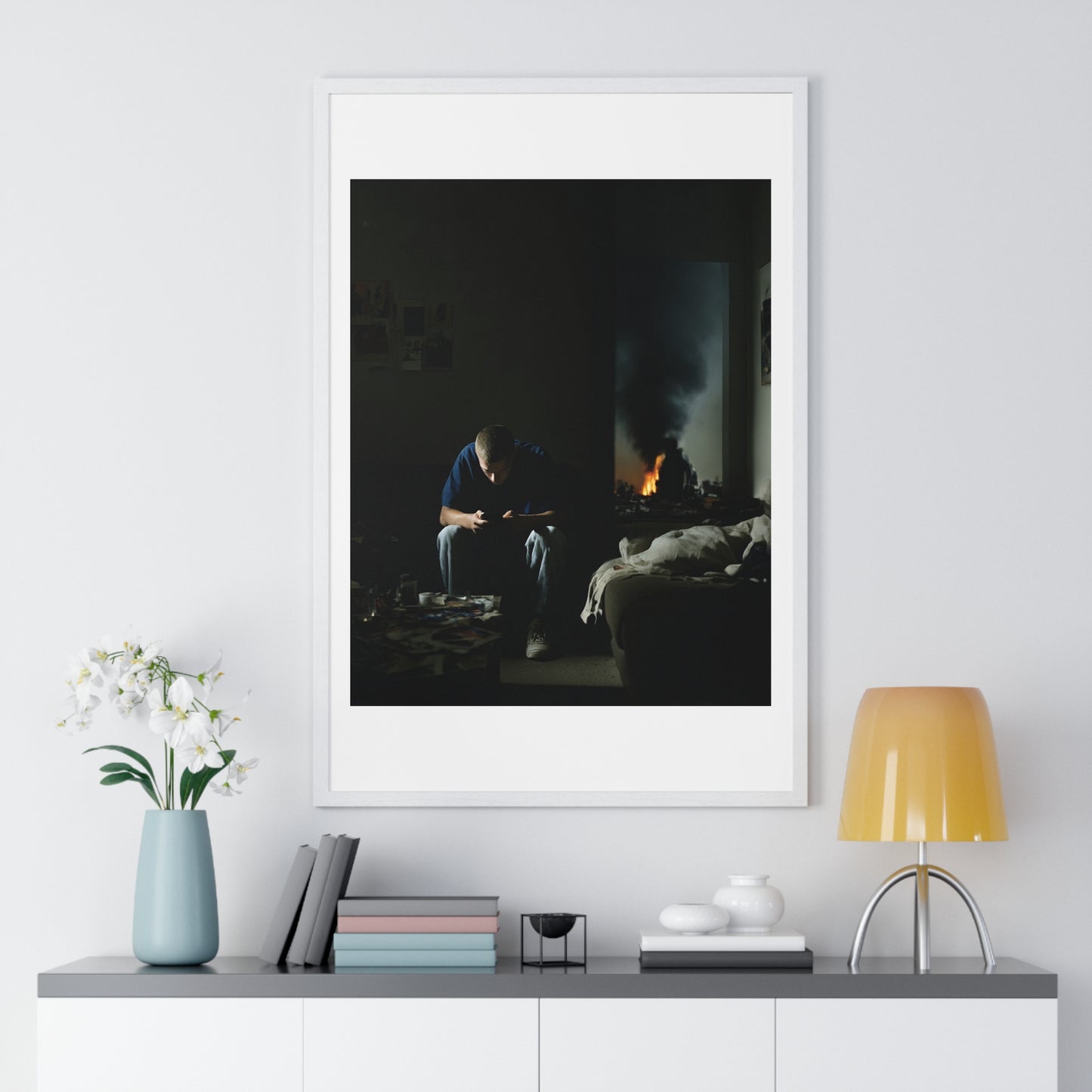 Raw Art II 'Designed by AI' Framed Art Print