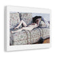 Nude on a Couch (circa 1880) by Gustave Caillebotte, Canvas Art Print from the Original