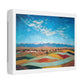 American Autumn Landscape, Pastel Art 'Designed by AI' Canvas Art Print