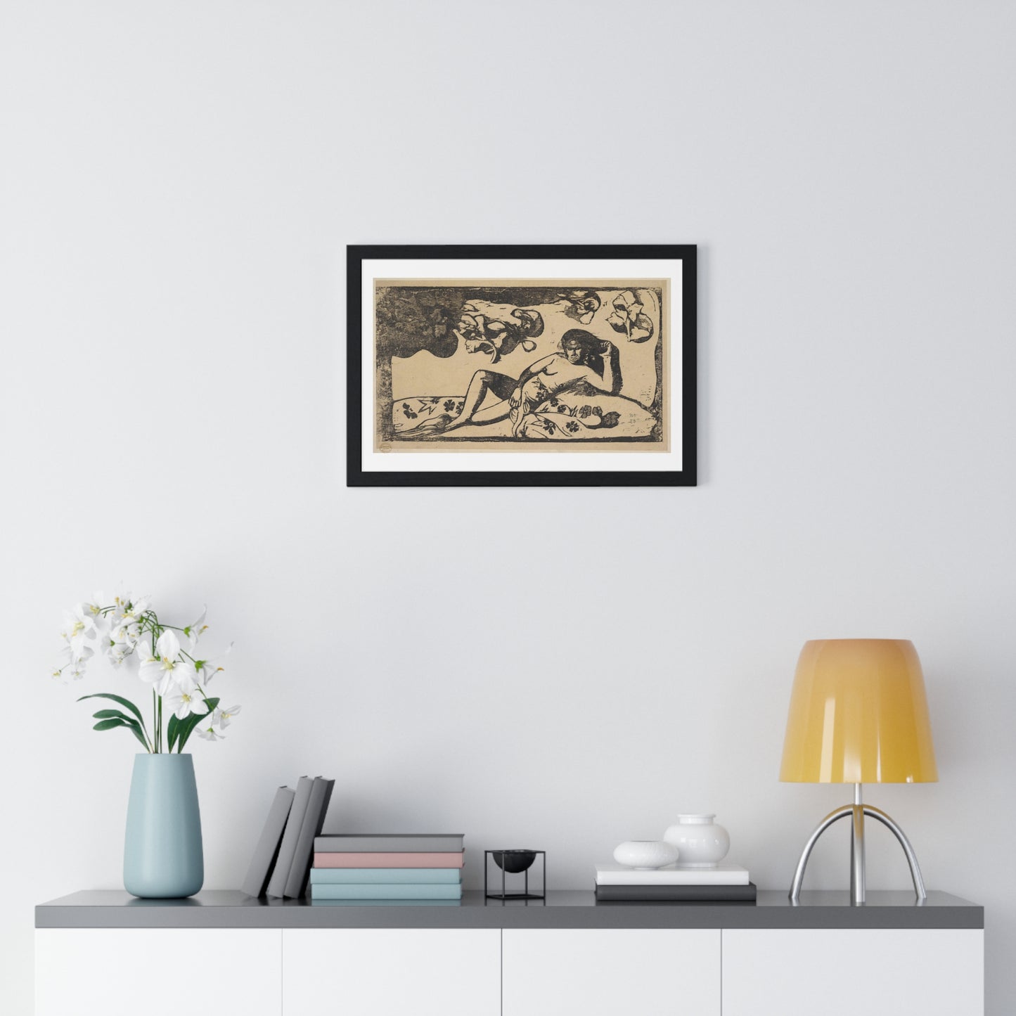 The Queen of Beauty 'Te Arii Vahine' (1898) by Paul Gauguin, from the Original, Framed Print