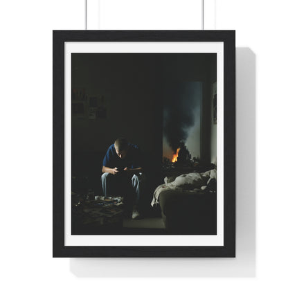 Raw Art II 'Designed by AI' Framed Art Print