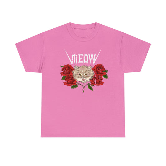 Meow! Cat Design T-Shirt