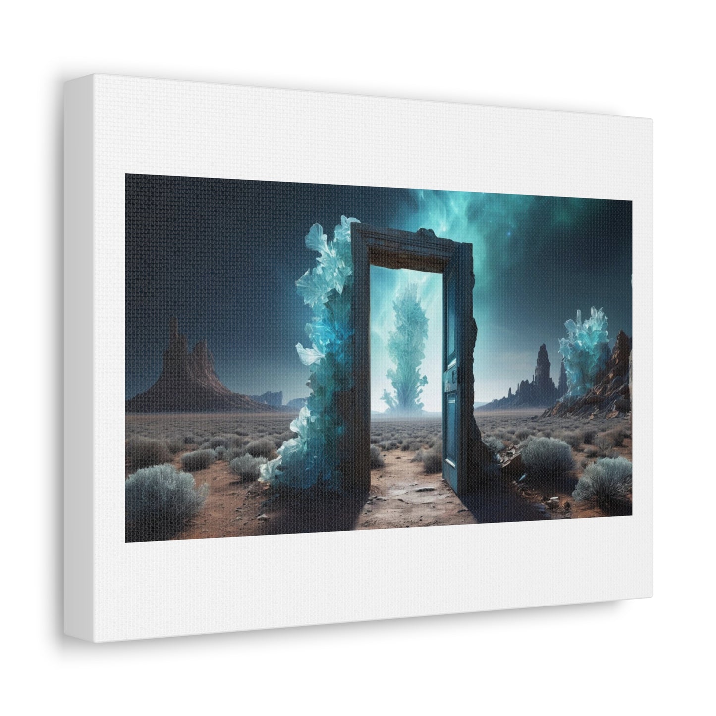 Life is Like an Open Door IV 'Designed by AI' Print on Canvas