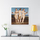 The Three Graces (1504) by Raphael, Canvas Art Print from the Original